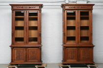 Renaissance bookcases (pair)