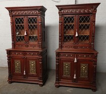 Renaissance Bookcases (Pair)