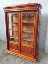 Bookcase/Vitrine Renaissance Belgium Mahogany 1890