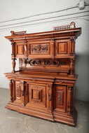 Cabinet Renaissance France Walnut 1890