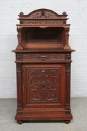 Cabinet Renaissance Belgium Walnut 1900