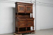 Cabinet Renaissance France Solid Walnut 1890