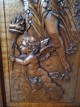 Renaissance Cabinet (singed by the maker)