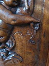 Renaissance Cabinet (singed by the maker)