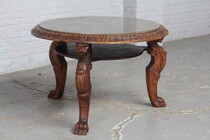 Coffee Table (Large) Renaissance Germany Oak/Marble 1940