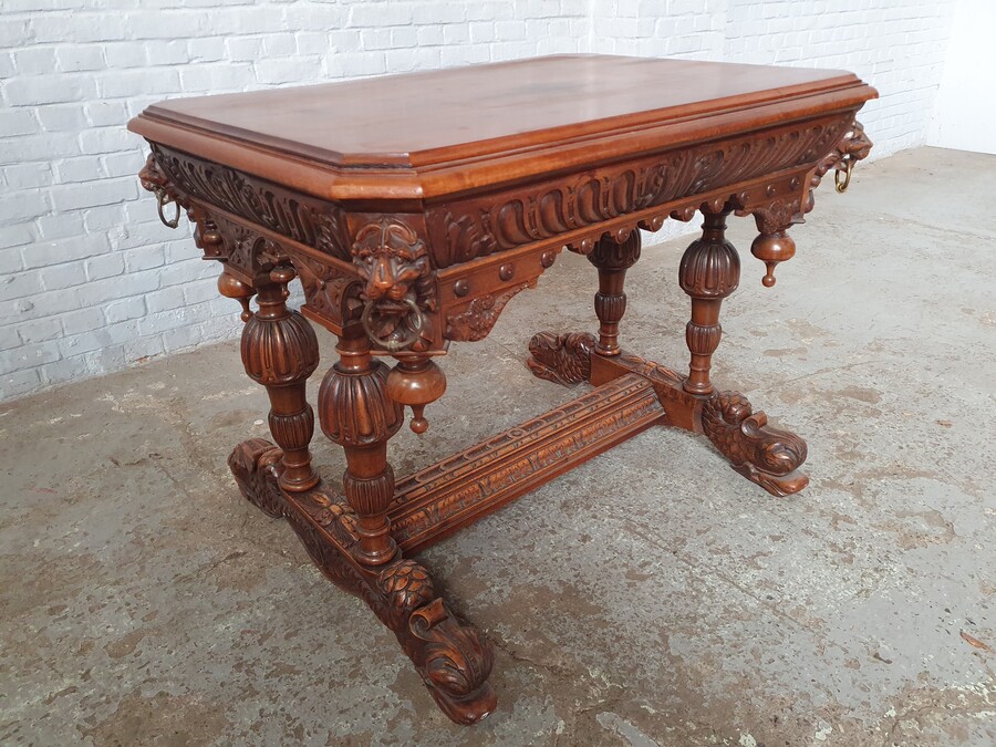 Renaissance Dolphine writing table