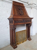 Renaissance Fireplace mantel