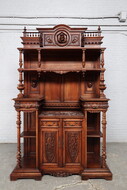 Server (marble top) Renaissance (Henry II) France Walnut 1890