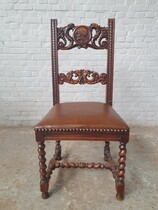 Renaissance Large Table + 8 chairs