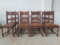 Renaissance Large Table + 8 chairs