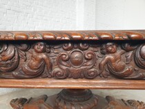 Renaissance Large Table + 8 chairs