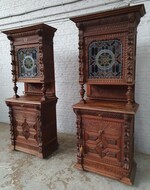 Buffets (Cabinets) Renaissance (Mechelen) Belgium Oak 1900