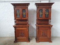 Renaissance (Mechelen) Cabinets (pair)