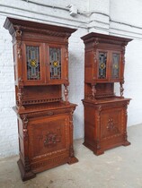 Renaissance (Mechelen) Cabinets (pair)
