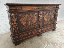 Sideboard Renaissance France Oak 1920