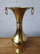 Vase Renaissance Belgium Brass 1890