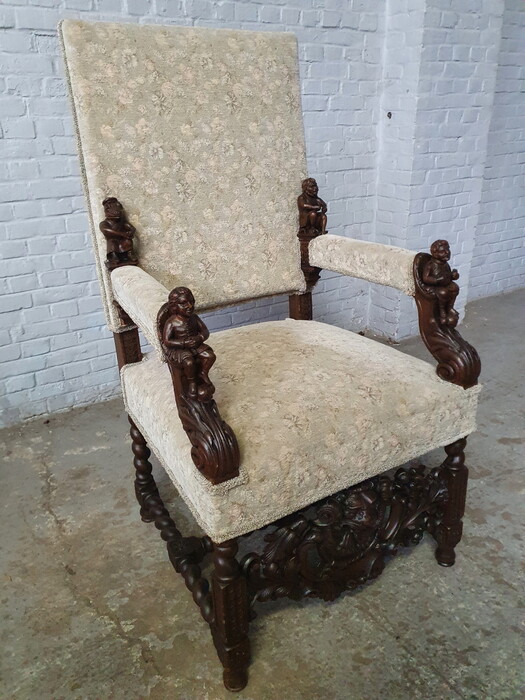 Renaissance/Gothic Armchairs (pair)