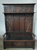 Renaissance/Gothic Hall Bench