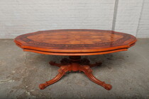 Coffee Table Rococo Italy Walnut 1950