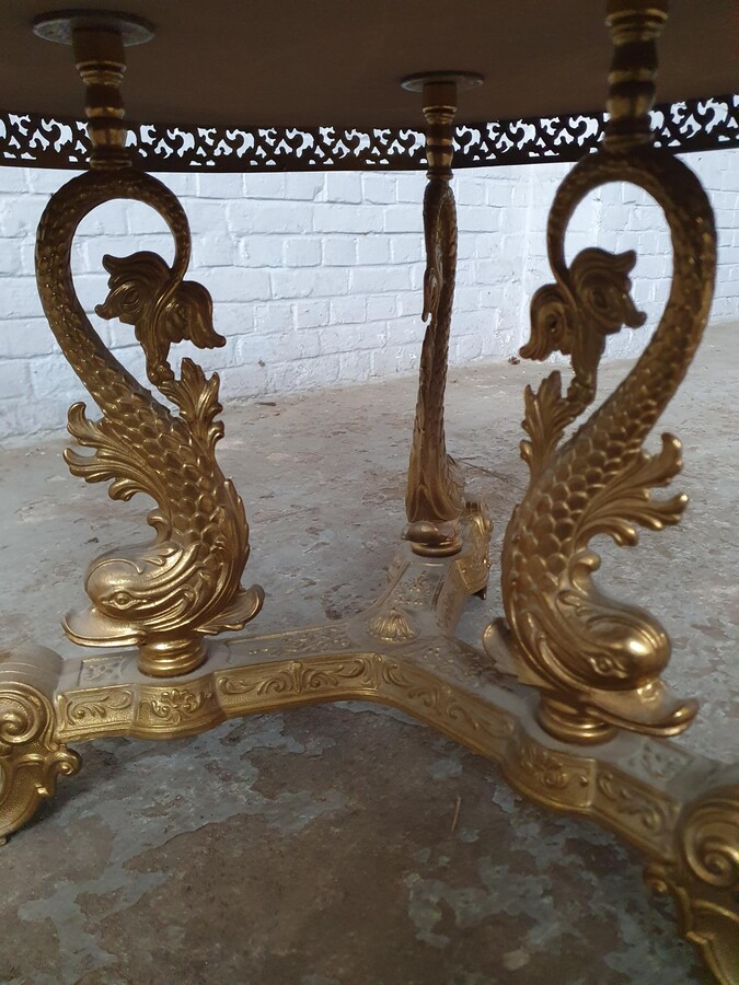 Rococo Coffee Table (onyx top)