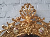 Rococo Console + mirror