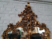 Rococo Console + mirror