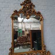 Rococo Console + mirror