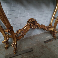 Rococo Console + mirror