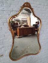 Rococo Console + mirror