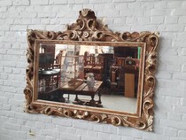 Rococo Console + mirror