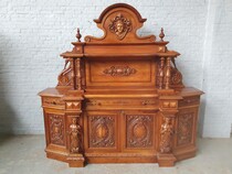 Dinningroomset Rococo Italy Walnut 1950