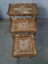 Rococo (Florentine) Nest of tables