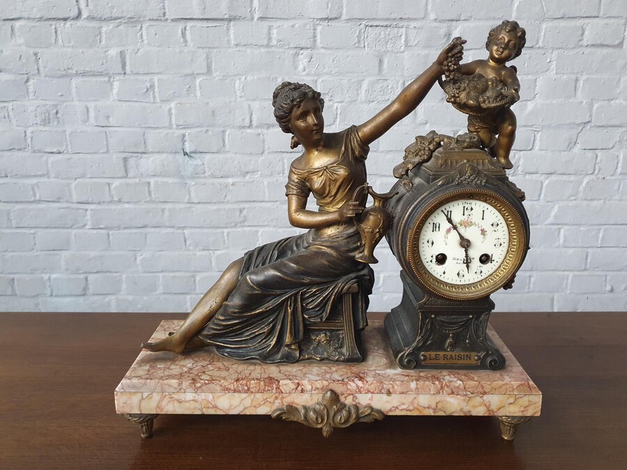 Rococo (Louis XV) Clock set