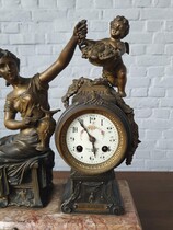 Rococo (Louis XV) Clock set