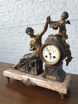 Rococo (Louis XV) Clock set