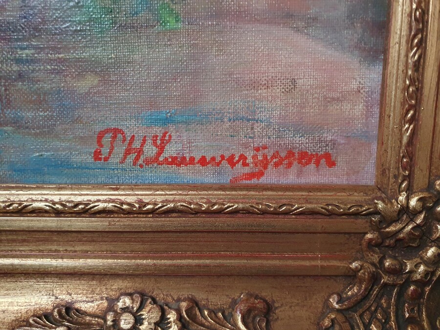 Rococo (Louis XV) Painting  (Signed)