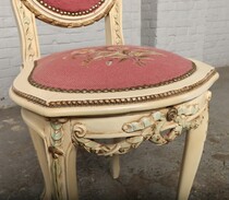 Rococo (Louis XVI) Table and chairs