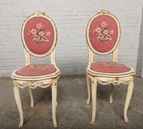 Rococo (Louis XVI) Table and chairs