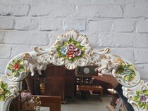 Rococo Mirror + sconces