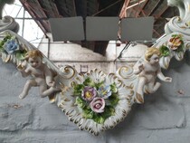Rococo Mirror + sconces