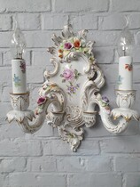 Rococo Mirror + sconces