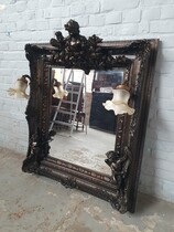 Mirror (Beveled) Rococo Italy glass 1970