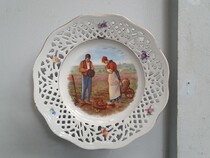 Rococo pair of plates
