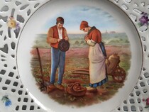 Rococo pair of plates