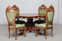 Rococo Table +  4 chairs