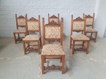 Rococo Table +  6 chairs