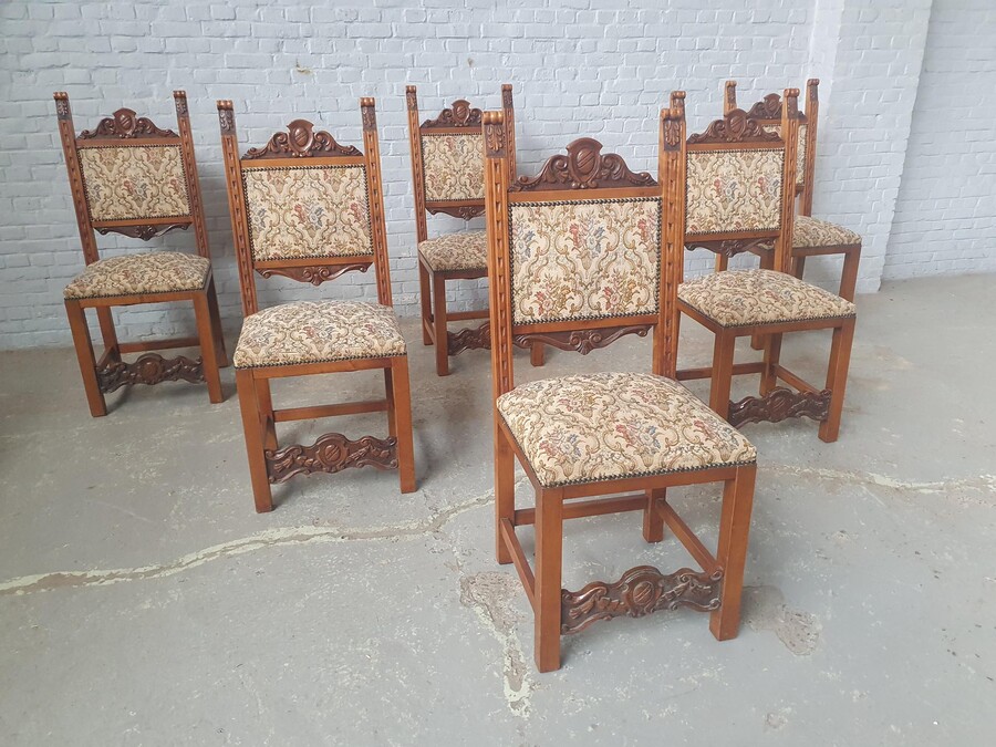 Rococo Table +  6 chairs