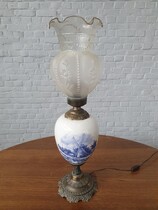 Table lamp Rococo Holland Porcelain (Delft) 1950