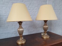 Rococo Table lamps (pair)