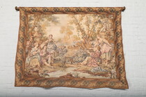 Tapestry (wallhanger) Rococo Belgium wool 1940